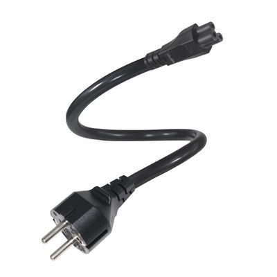 Con certificación CE de retardo de llama de 2 m, cable de alimentación UE a C5 para cargadores de computadoras portátiles/dispositivos médicos/máquinas industriales 220-250V