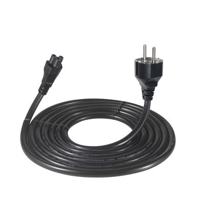 Con certificación CE de retardo de llama de 2 m, cable de alimentación UE a C5 para cargadores de computadoras portátiles/dispositivos médicos/máquinas industriales 220-250V