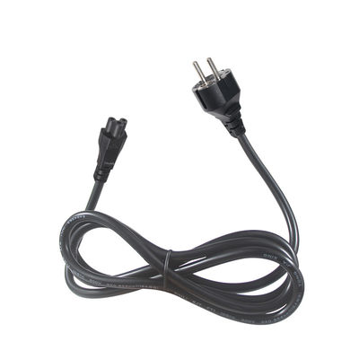 Con certificación CE de retardo de llama de 2 m, cable de alimentación UE a C5 para cargadores de computadoras portátiles/dispositivos médicos/máquinas industriales 220-250V