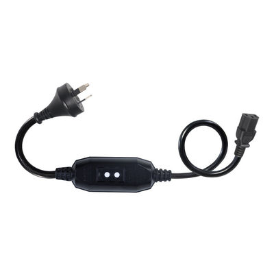 AU 3P a C13 Cordón de alimentación RCD enchufe de seguridad para computadoras Centros de datos con certificación estándar AU