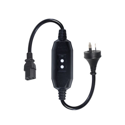 AU 3P a C13 Cordón de alimentación RCD enchufe de seguridad para computadoras Centros de datos con certificación estándar AU