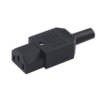 Premium Heavy Duty 18AWG 3 Prong IEC 60320 C13 Cordón de alimentación para monitor de servidor de computadora, 250V 10A 3M con PVC flexible certificado por CE RoHS