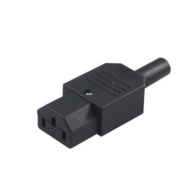 Premium Heavy Duty 18AWG 3 Prong IEC 60320 C13 Cordón de alimentación para monitor de servidor de computadora, 250V 10A 3M con PVC flexible certificado por CE RoHS