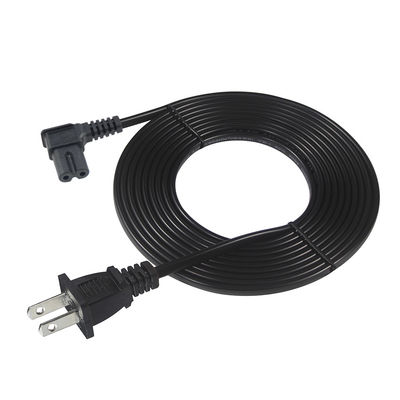Cordón de alimentación US 2 pin a C7 para electrónica para el hogar / oficina con 125V 10A 1.5M