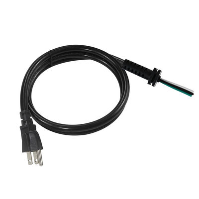 Corda de alimentación SR de alta flexibilidad NEMA 5-15P a enchufe SR para equipos industriales / dispositivos médicos 15A 120V 60Hz)