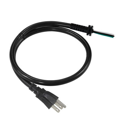 Corda de alimentación SR de alta flexibilidad NEMA 5-15P a enchufe SR para equipos industriales / dispositivos médicos 15A 120V 60Hz)