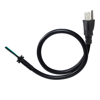 Corda de alimentación SR de alta flexibilidad NEMA 5-15P a enchufe SR para equipos industriales / dispositivos médicos 15A 120V 60Hz)
