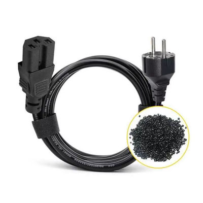 Cable de alimentación de 10A 250V de 2Pin a C15 certificado de la UE con seguridad VDE/CE para electrodomésticos y racks de servidores (1.2M de servicio pesado)