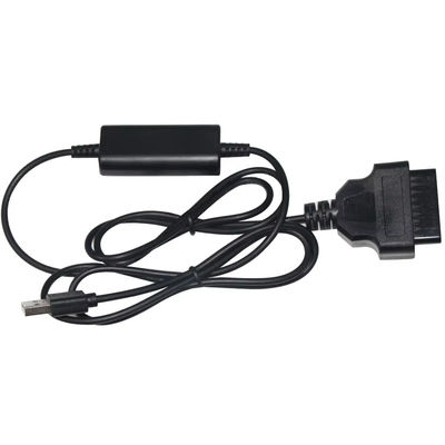 Cable de aumento de voltaje USB a OBD 5V a 12V Convertidor de paso a paso para sistemas de carga de vehículos con protección contra cortocircuito (entrada 5V salida 12V)