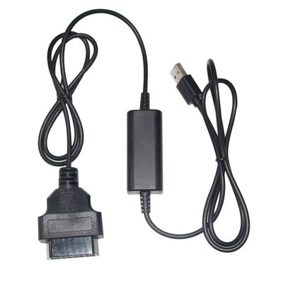 Cable de aumento de voltaje USB a OBD 5V a 12V Convertidor de paso a paso para sistemas de carga de vehículos con protección contra cortocircuito (entrada 5V salida 12V)