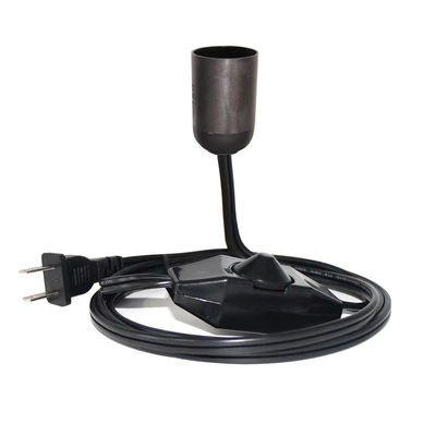 NEMA 1-15P a E27 Cable de conversión con interruptor de atenuador ajustable para el enchufe de la lámpara 15A 250V
