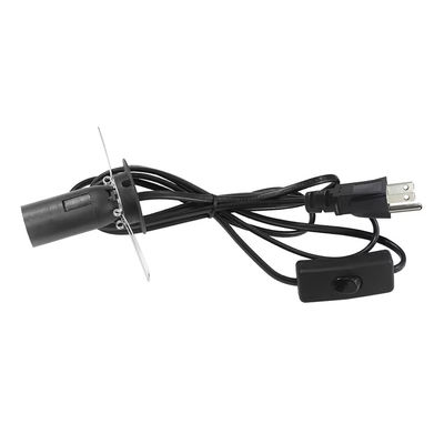 Adaptador de bombillas NEMA5-15P E14 ajustable Cable Conversor de enchufe atenuable con interruptor 303