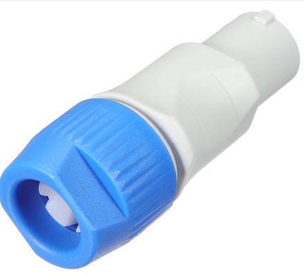 NAC3MPA PowerCON Conector masculino tipo A, azul, entrada de energía, 20A 250V CA, conector de bloqueo para equipos de escenario profesionales