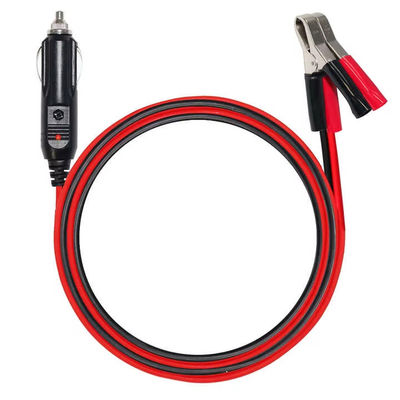 12V / 24V encendedor de cigarrillos para pinzas de batería cable de adaptador para el suministro de energía de emergencia del automóvil cargador solar dispositivo portátil 16AWG