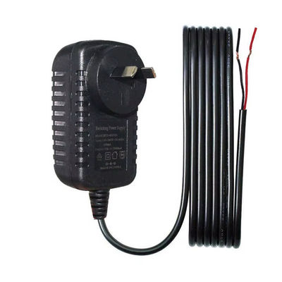 60hz Entrada 240v ABS Material aislante AU 2Pin Plug To Stripped Wire ABS Entrada 240V 60Hz Proyectos eléctricos de bricolaje que requieren interfaz de enchufe AU