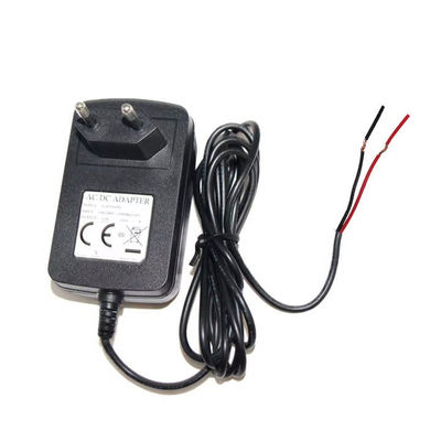 Cable de alimentación de la UE con extremo de cable desnudo 2 pines de conexión europea para abrir el cable de CA para bricolaje, LED, suministro de energía