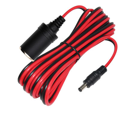Cigarette Lighter Socket to DC Plug Power Cable for 12V 24V Power Supply Dispositivos de bricolaje y equipo para vehículos