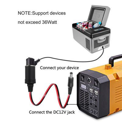 Cigarette Lighter Socket to DC Plug Power Cable for 12V 24V Power Supply Dispositivos de bricolaje y equipo para vehículos