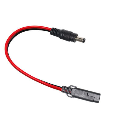 Cable de adaptador de energía SAE a CC de enchufe para paneles solares de 12 V, paquete de baterías para motocicletas y electrónica DIY