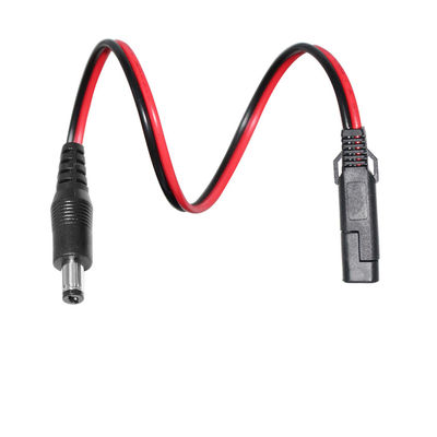 Cable de adaptador de energía SAE a CC de enchufe para paneles solares de 12 V, paquete de baterías para motocicletas y electrónica DIY