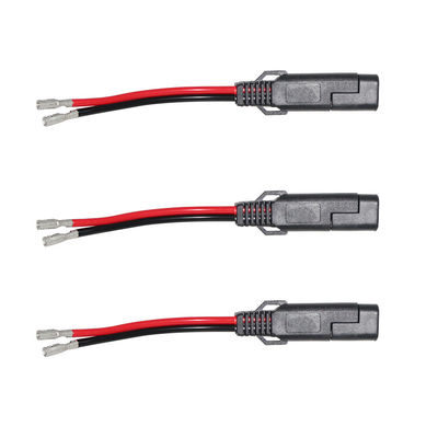 Cable de conector de terminal SAE a anillo para carga de baterías de 12 V, inversor de paneles solares y uso automotriz.