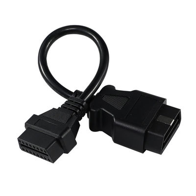 Cables de extensión OBD-II de sexo masculino a femenino con conectores de 16 pines para la instalación de rastreadores GPS de escáneres de diagnóstico de vehículos