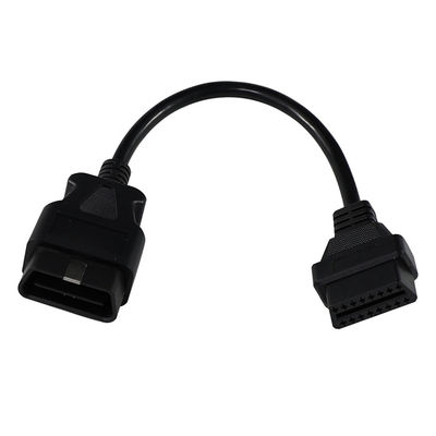 Cables de extensión OBD-II de sexo masculino a femenino con conectores de 16 pines para la instalación de rastreadores GPS de escáneres de diagnóstico de vehículos