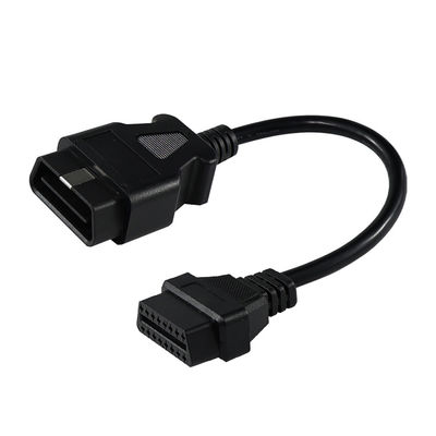 Cables de extensión OBD-II de sexo masculino a femenino con conectores de 16 pines para la instalación de rastreadores GPS de escáneres de diagnóstico de vehículos