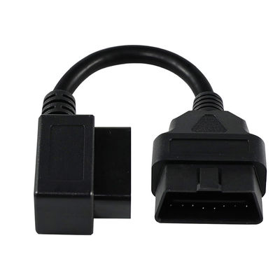 OBD-II 16Pin Cable de extensión de macho a hembra para herramienta de escáner de diagnóstico de automóviles Conector de cable de alambre