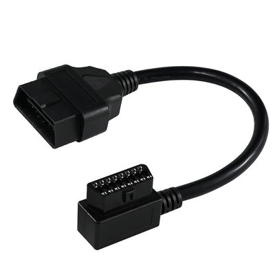 OBD-II 16Pin Cable de extensión de macho a hembra para herramienta de escáner de diagnóstico de automóviles Conector de cable de alambre