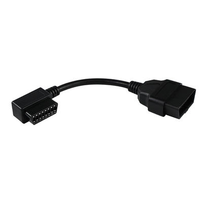 OBD-II 16Pin Cable de extensión de macho a hembra para herramienta de escáner de diagnóstico de automóviles Conector de cable de alambre