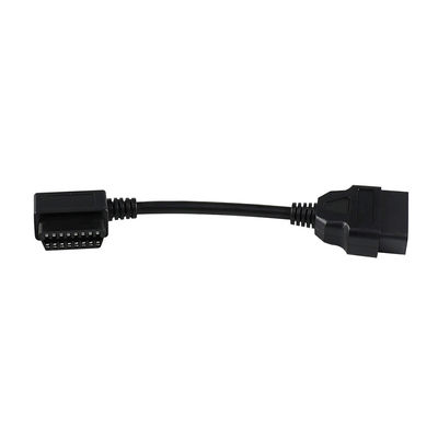 OBD-II 16Pin Cable de extensión de macho a hembra para herramienta de escáner de diagnóstico de automóviles Conector de cable de alambre