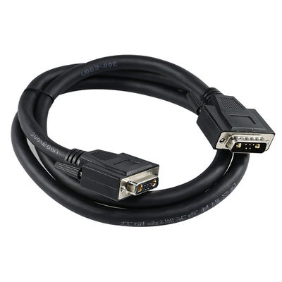 Conector de contacto mixto D-Sub con pines de potencia y señal para interfaz de comunicación de equipos de automatización industrial