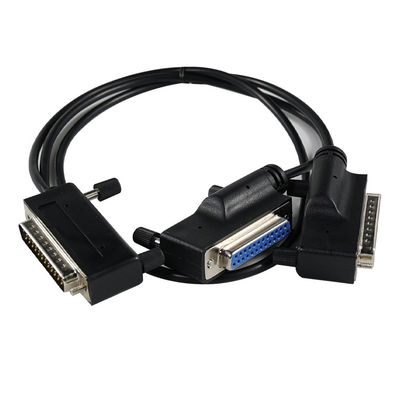 Conector de contacto mixto D-Sub con pines de potencia y señal para interfaz de comunicación de equipos de automatización industrial