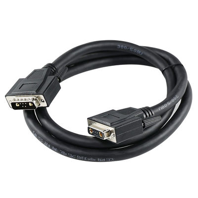 Conector de contacto mixto D-Sub con pines de potencia y señal para interfaz de comunicación de equipos de automatización industrial