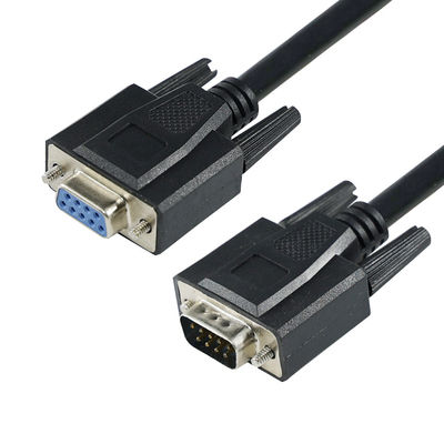 DB9 Cable de extensión serie de macho a hembra con conector RS232 de 9 pines para PC Modem Puerto de comunicación de dispositivo CNC