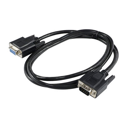 DB9 Cable de extensión serie de macho a hembra con conector RS232 de 9 pines para PC Modem Puerto de comunicación de dispositivo CNC