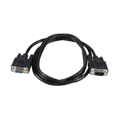 DB9 Cable de extensión serie de macho a hembra con conector RS232 de 9 pines para PC Modem Puerto de comunicación de dispositivo CNC