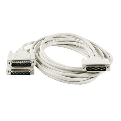 Adaptador divisor de cable DB44 macho a doble DB25 macho para controlador de movimiento CNC o expansión de E/S industrial