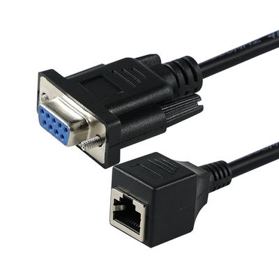 Cable de consola serie DB9 a RJ45 para routers y switches de Cisco RS232 Cordón de adaptador de Ethernet masculino, 4ftm / 5ft / 6ft