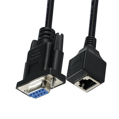 Cable de consola serie DB9 a RJ45 para routers y switches de Cisco RS232 Cordón de adaptador de Ethernet masculino, 4ftm / 5ft / 6ft