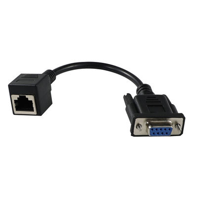 Cable de consola serie DB9 a RJ45 para routers y switches de Cisco RS232 Cordón de adaptador de Ethernet masculino, 4ftm / 5ft / 6ft