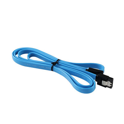 Cable de datos SATA 3.0 de ángulo recto/derecho con llave de bloqueo para conexión HDD/SSD/ODD 6Gbps, 3ft/5ft/6ft
