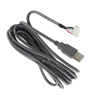 USB 2.0 Un cable de bloque de terminal de 5 pines para comunicaciones industriales en serie y sistemas integrados 3 pies / 4 pies / 5 pies