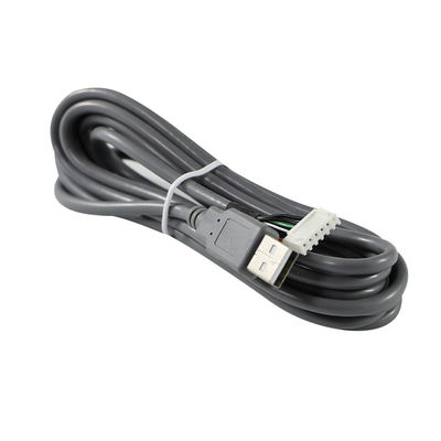 USB 2.0 Un cable de bloque de terminal de 5 pines para comunicaciones industriales en serie y sistemas integrados 3 pies / 4 pies / 5 pies