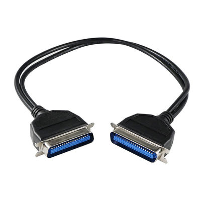 IEEE 1284 DB-36 Cable de impresora de hombre a hombre de 1,2 pies bidireccional para impresoras de matriz de puntos / herencia
