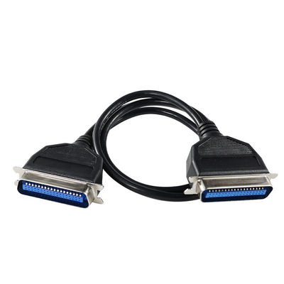 IEEE 1284 DB-36 Cable de impresora de hombre a hombre de 1,2 pies bidireccional para impresoras de matriz de puntos / herencia