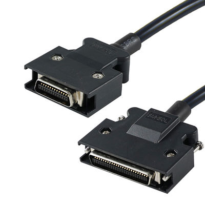 DB - 25 Hombre a DB - 50 Hombre Cable 1.2ft blindado para equipos industriales / sistemas de prueba (25 - 50 conversión de pines)