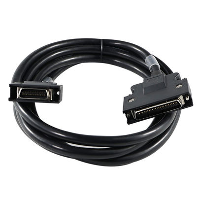 DB - 25 Hombre a DB - 50 Hombre Cable 1.2ft blindado para equipos industriales / sistemas de prueba (25 - 50 conversión de pines)