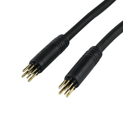 Cable de motor industrial de varios pines blindado 16AWG 6FT para motores de máquinas CNC con conectores de cobre (estilo JST)